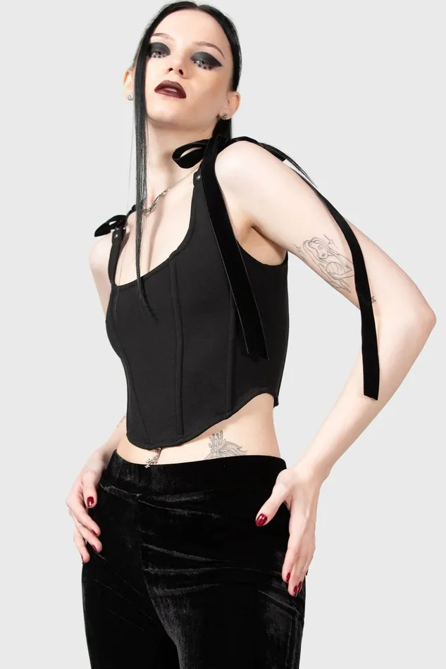 Women Corsets Killstar Flora Corset Top