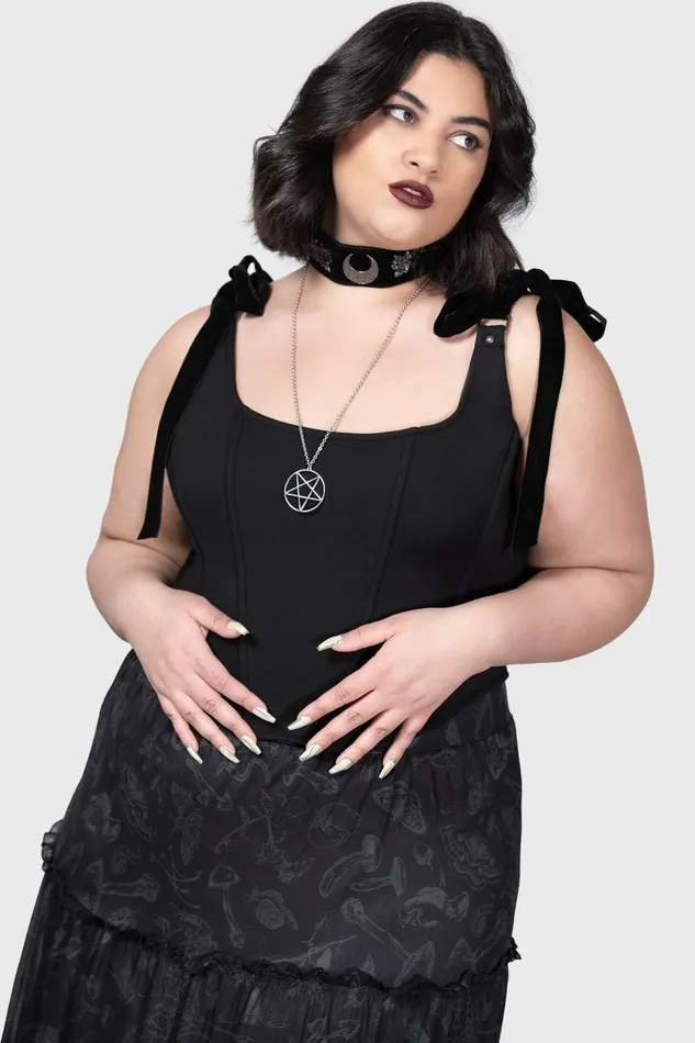 Women Corsets Killstar Flora Corset Top