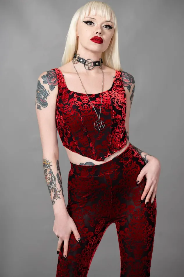 Women Corsets Killstar Snarl Corset Top