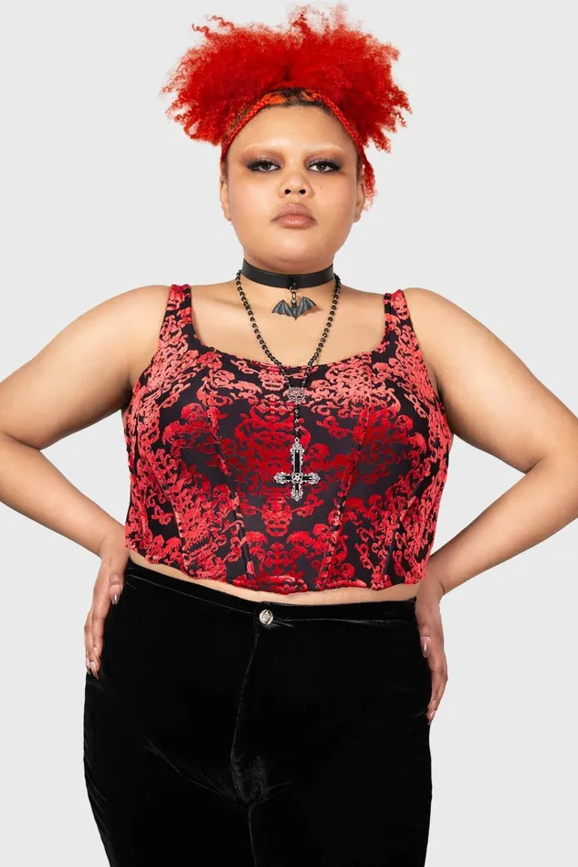 Women Corsets Killstar Snarl Corset Top