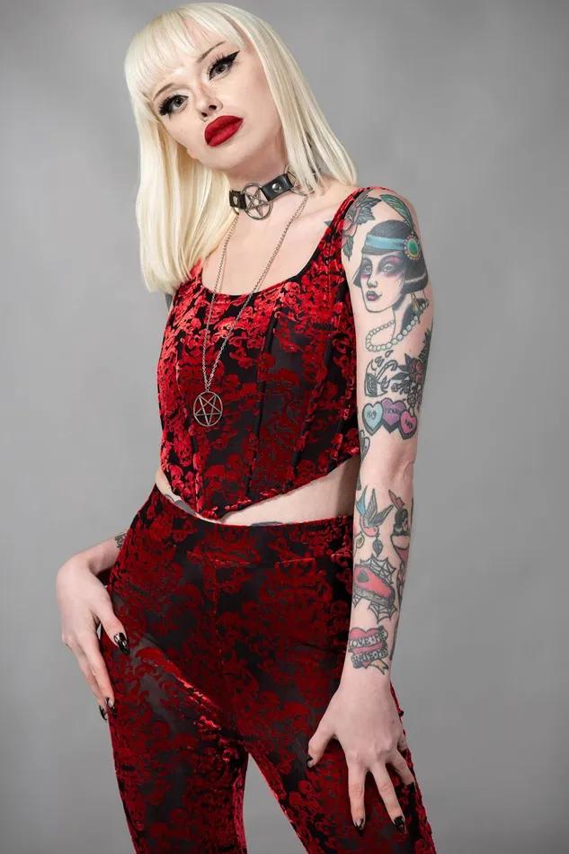Women Corsets Killstar Snarl Corset Top
