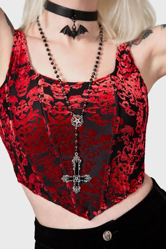 Women Corsets Killstar Snarl Corset Top