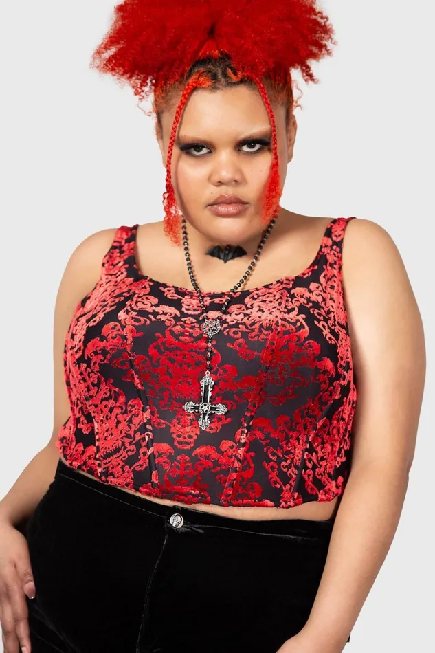 Women Corsets Killstar Snarl Corset Top