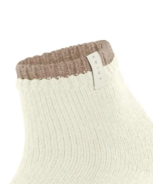 Women Cosy Plush Women Short Sock Woolwhite FALKE Socks