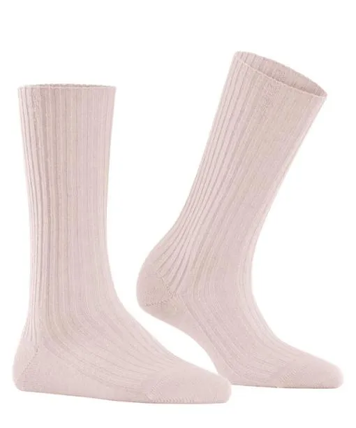 Women Cosy Wool Boot Women Socks Light Pink FALKE Socks