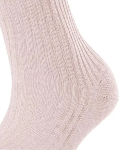 Women Cosy Wool Boot Women Socks Light Pink FALKE Socks