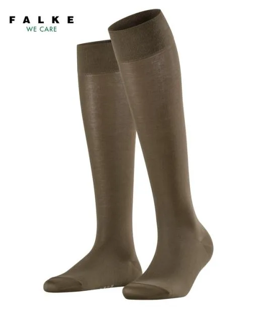 Women Cotton Touch Women Kneehigh Socks Military FALKE Knee High Socks