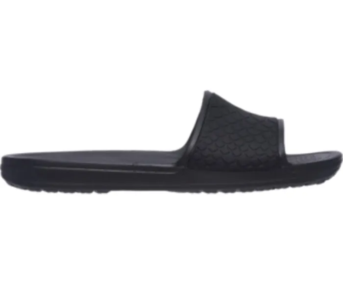 Women Crocs Sloane Snake Low Slide Black Crocs Sandals