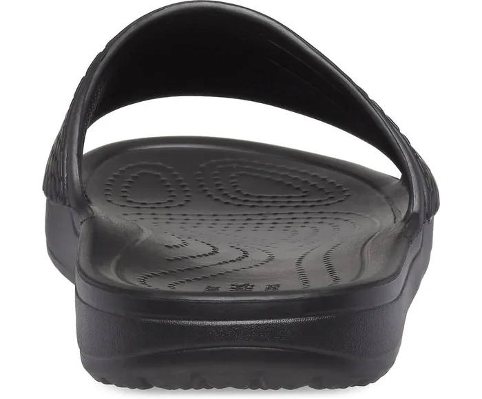 Women Crocs Sloane Snake Low Slide Black Crocs Sandals