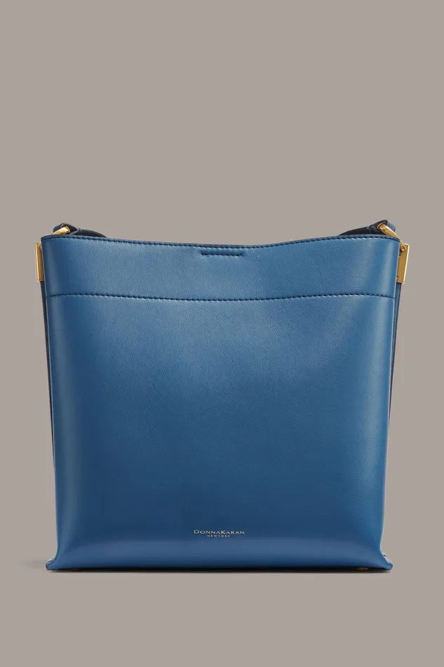 Women Crossbody Bags And Satchels Donna Karan BRIDGEHAMPTON CROSSBODY Peacock