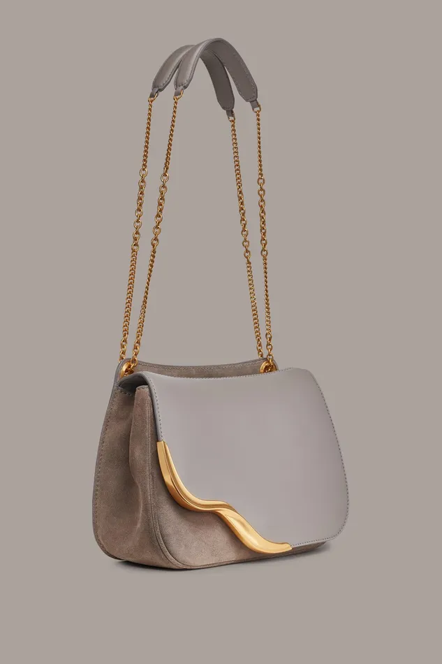 Women Crossbody Bags And Satchels Donna Karan MALVERNE CROSSBODY BAG Cloud