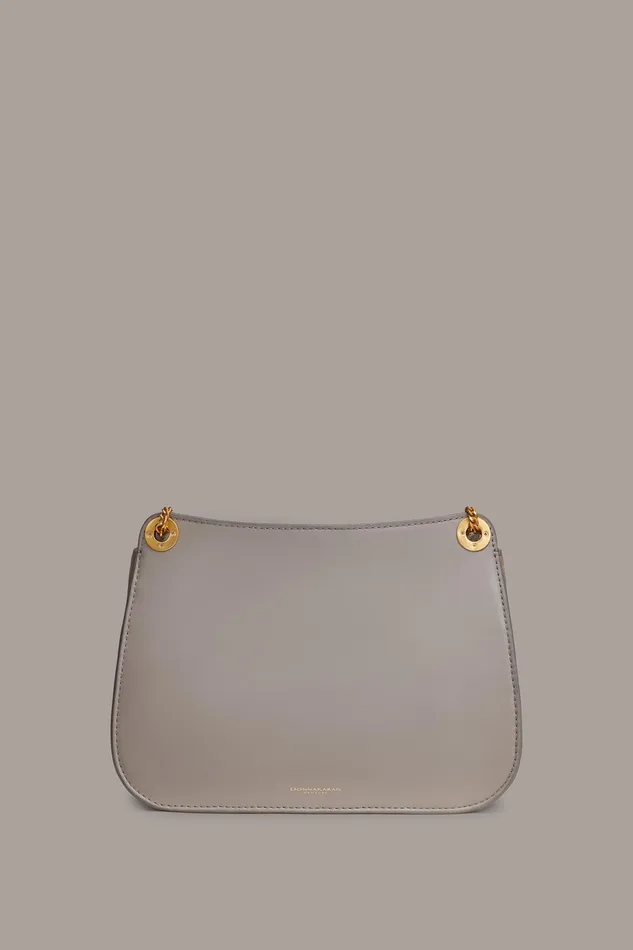 Women Crossbody Bags And Satchels Donna Karan MALVERNE CROSSBODY BAG Cloud