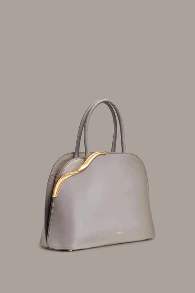 Women Crossbody Bags And Satchels Donna Karan MALVERNE SATCHEL Grey Women Crossbody Bags And Satchels Donna Karan MALVERNE SATCHEL Grey