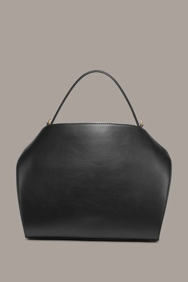 Women Crossbody Bags And Satchels Donna Karan PLANDOME SATCHEL Black