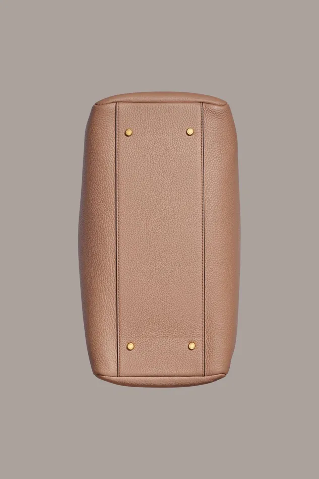 Women Crossbody Bags And Satchels Donna Karan QUOGUE TOTE Toasted Almond