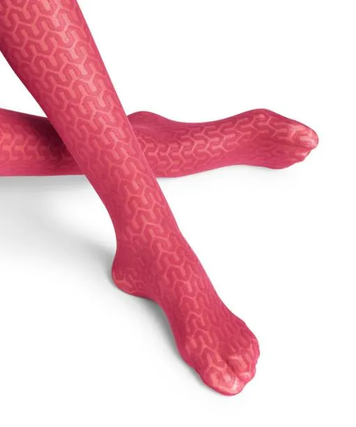 Women Cryptogram 30 DEN Women Tights Red Plum FALKE Tights and Leggings