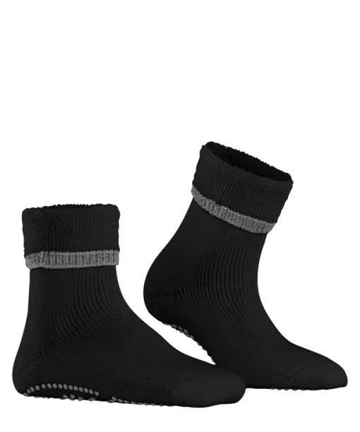 Women Cuddle Pads XMas Women Socks Black FALKE Socks