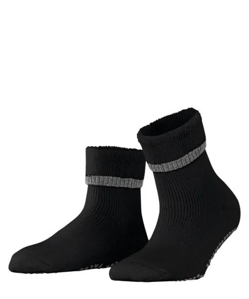 Women Cuddle Pads XMas Women Socks Black FALKE Socks