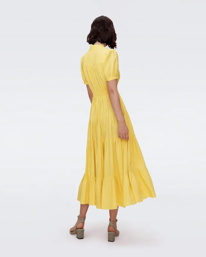 Women Darby Dress Lemon DVF Dresses