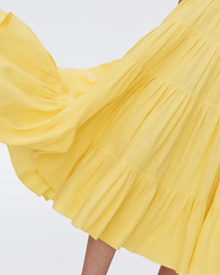 Women Darby Dress Lemon DVF Dresses