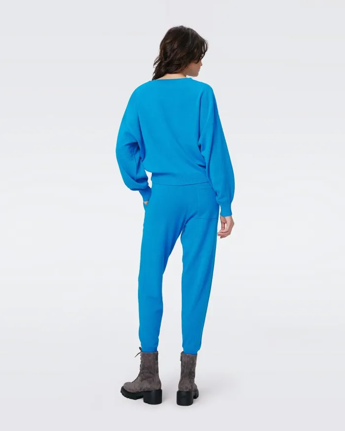 Women Delano Pants Peacock DVF Pants and Shorts