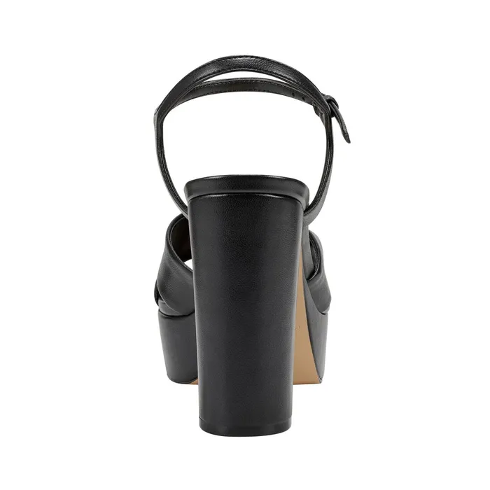 Women Deren Platform Sandal Black Marc Fisher Sandals