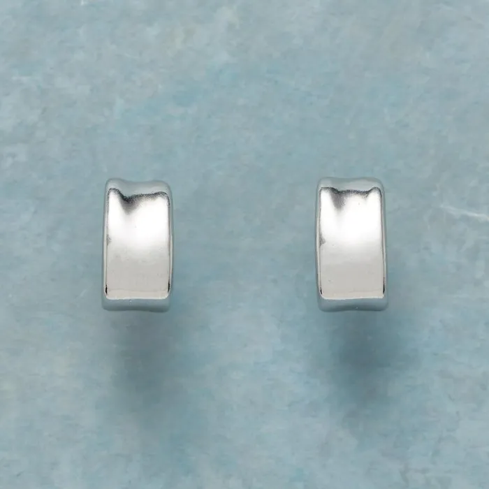 Women Dimpled Hoop Earrings Sundance Catalog Earrings