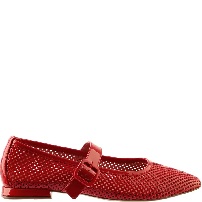 Women Dolly Ballerinas Red HGL Ballerinas