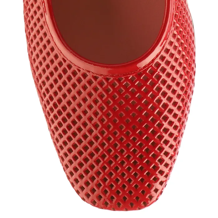 Women Dolly Ballerinas Red HGL Ballerinas