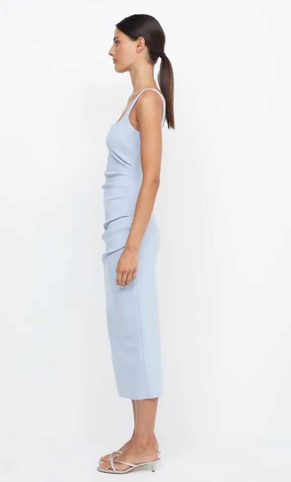 Women Dresses Bec Bridge BE MINE SQUARE NECK DRESS Dusty Blue