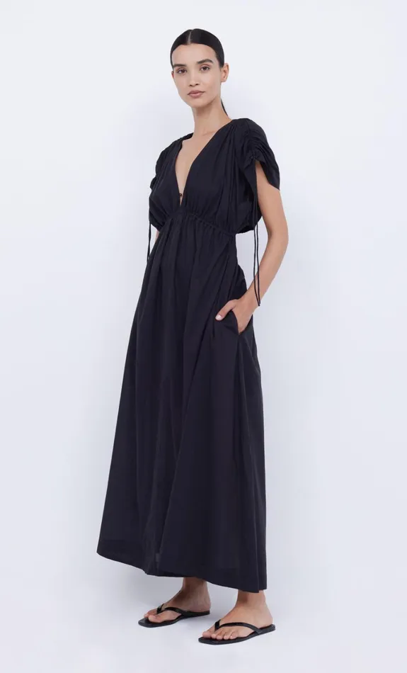 Women Dresses Bec Bridge CAPRI V MAXI DRESS Black