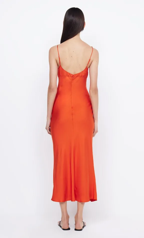 Women Dresses Bec Bridge EMERY MIDI DRESS Spice