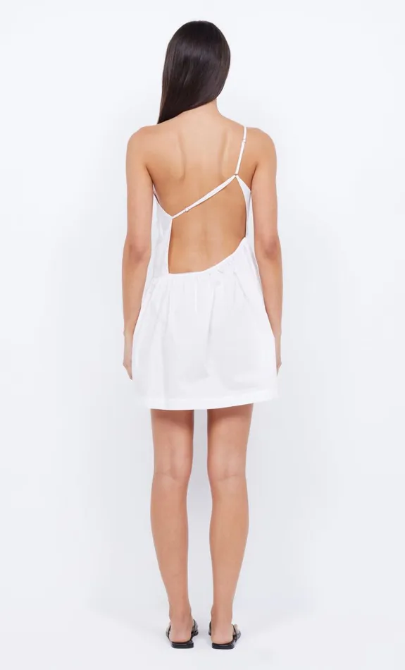Women Dresses Bec Bridge LENNOX ONE SHOULDER MINI Ivory