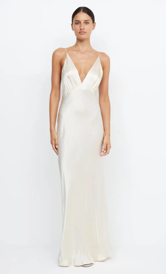 Women Dresses Bec Bridge MOON DANCE V MAXI DRESS Sand