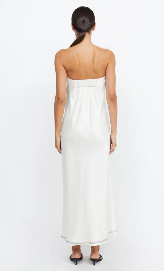 Women Dresses Bec Bridge TILLIE STRAPLESS MAXI DRESS Ivory