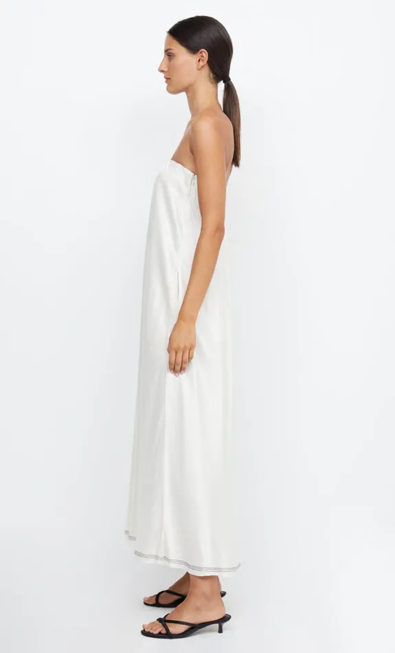 Women Dresses Bec Bridge TILLIE STRAPLESS MAXI DRESS Ivory