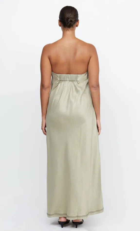 Women Dresses Bec Bridge TILLIE STRAPLESS MAXI DRESS Sage