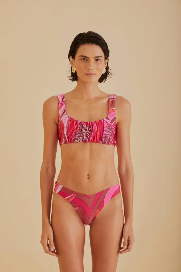 Women Endless Summer Bikini Top Endless Summer Red FARM Rio Bikinis