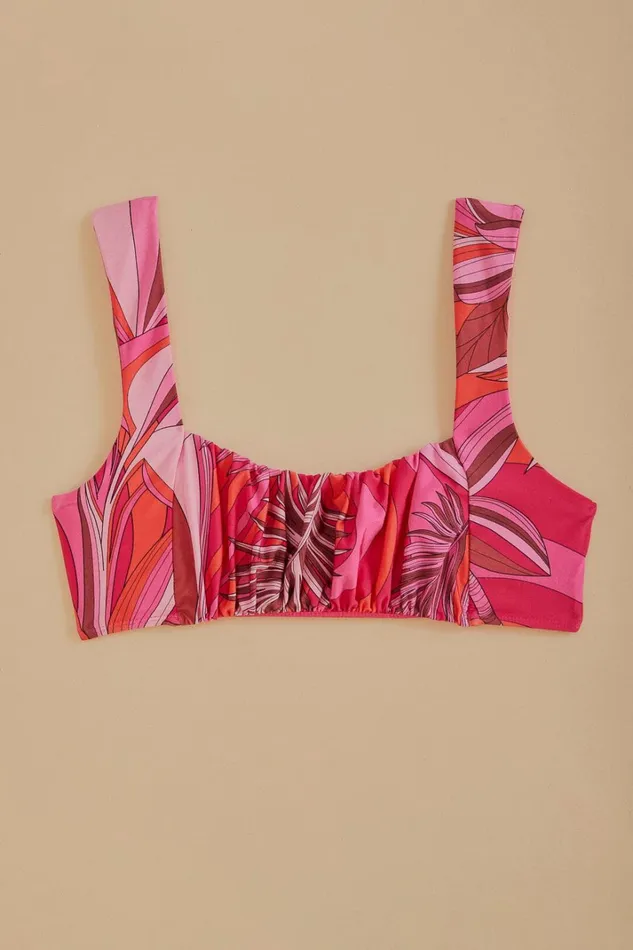 Women Endless Summer Bikini Top Endless Summer Red FARM Rio Bikinis