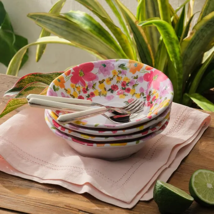 Women Fanciful Garden Bowl Set Sundance Catalog Tabletop