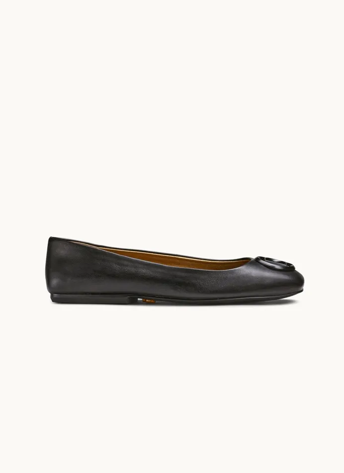Women Flats And Loafers Donna Karan KYLEE BALLET FLAT Black