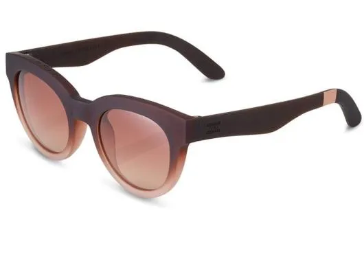 Women Florentin Matte Ombreviolet Brown Gradient TOMS Sunglasses