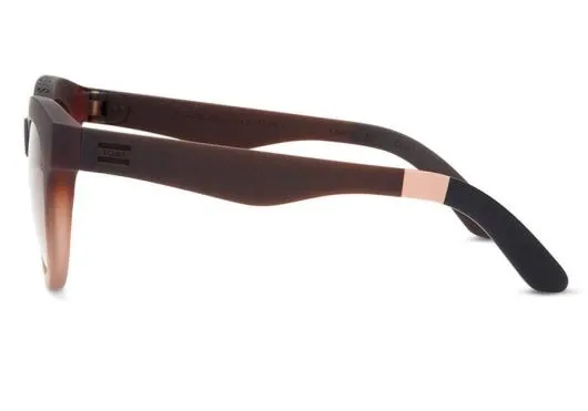 Women Florentin Matte Ombreviolet Brown Gradient TOMS Sunglasses