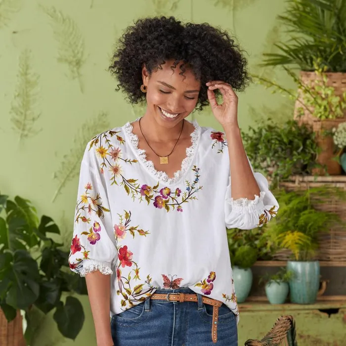 Women Florentina Top Petite Navy Sundance Catalog Petite Styles Women Florentina Top Petite Navy Sundance Catalog Petite Styles