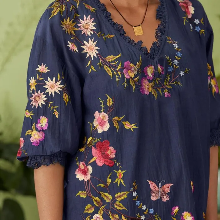 Women Florentina Top Petite Navy Sundance Catalog Petite Styles Women Florentina Top Petite Navy Sundance Catalog Petite Styles