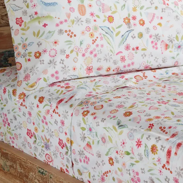 Women Forest Melody Sheet Set Sundance Catalog Bedding and Bath