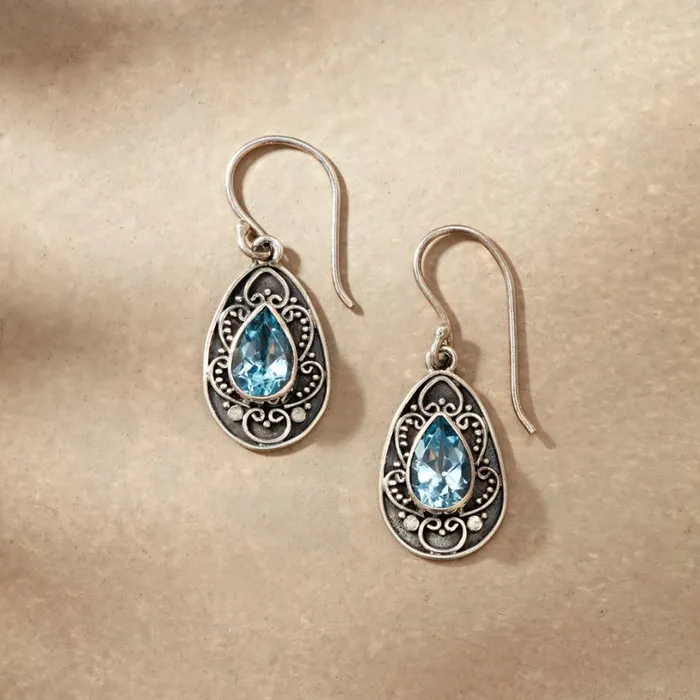 Women Frost Flowers Earrings Sundance Catalog Earrings