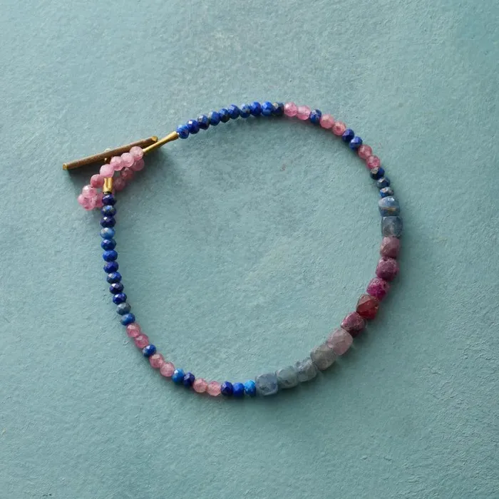 Women Gemstone Medley Bracelet Sundance Catalog Bracelets