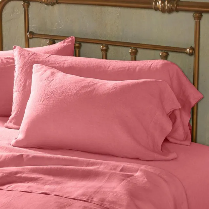 Women Gossamer Linen Pillowcase Poppy Sundance Catalog Bedding and Bath Women Gossamer Linen Pillowcase Poppy Sundance Catalog Bedding and Bath