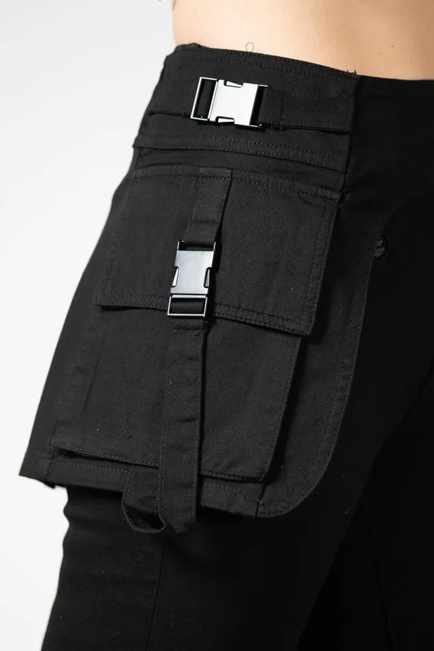 Women Harnesses and Belts Killstar Glitch Pocket Belt